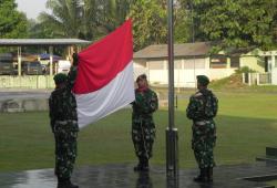 Kodim 0602/Serang Ikuti Upacara Hari Lahir Pancasila Tahun 2023