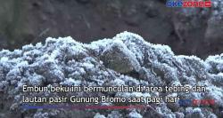 Fenomena Frozen Bromo Miliki Daya Tarik bagi Wisatawan