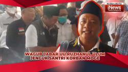 VIDEO: Wagub Jabar Uu Ruzhanul Ulum Jenguk Santri Korban Moge: Alhamdulilah Kondisinya Makin Membaik