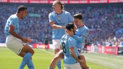 Kalahkan MU 2-1 di Final Piala FA, The Citizens Berpeluang Cetak Treble Winner