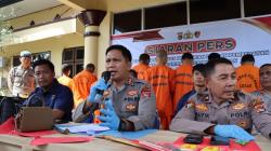 Marak Tindak Kejahatan, Polres Lobar Ungkap 12 Tersangka  Pelaku Curat dan Curas