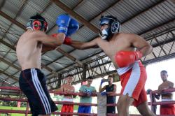 Sasana Amphibi Boxing Champ Brigif 2 Marinir Gelar Pertandingan Tinju Persahabatan
