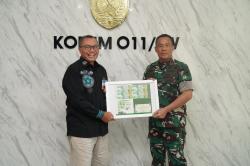 Pererat Silaturahmi Kepala BI Lhokseumawe Berkunjung ke Korem 011/LW