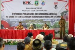 Desa Gunungbatu Cilograng Ditetapkan KPK RI Sebagai Desa Percontohan Anti Korupsi