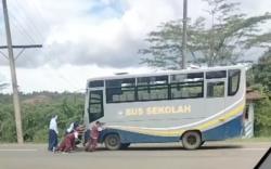 Kerap Mogok, Dana Pemeliharaan Bus Sekolah Dishub Luwu Timur Dipertanyakan