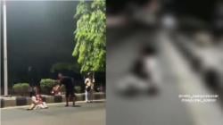 Sadis, Video Viral Usai Bunuh Anak Ibu Bunuh Ini  Lari ke Jalanan Bawa Pisau di Sampit