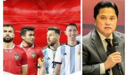 Hak Siar Timnas Indonesia vs Argentina dan Palestina Ditayangkan MNC Group