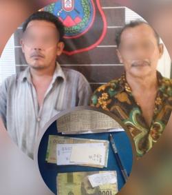 Polsek Lima Puluh Ringkus Dua Penjudi Togel