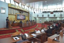 Sidang Paripurna DPRD Boyolali , Ranperda Pertanggungjawaban APBD 2022 Disetujui