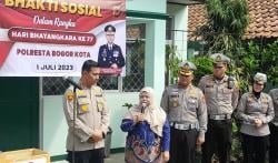 Polresta Bogor Kota Bantu Renovasi dan Bagikan Alat Tulis, Kepsek SDN Layungsari I: Serasa Mimpi