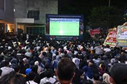 Eric Tohir Gelar Nobar Indonesia vs Palestina di Universitas Muhammadiyah Purwokerto