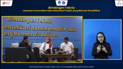 Kemenkominfo Siapkan Layanan Informasi Ramah Disabilitas