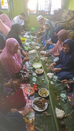 Meski Hari Libur, Camat Negeri Agung Sempatkan Musyawarah Bersama Majelis Taklim Gedung Jaya