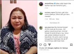 Emmy Rismauly L Tobing Guru Penghina Anak Atta Halilintar Sambil Menangis Minta Maaf