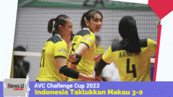 AVC Challenge Cup 2023: Tim  Voli Indonesia Taklukkan Makau 3-0