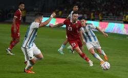 Timnas Indonesia Takluk kepada Argentina di FIFA Matchday Juni 2023 Telan Kekalahan 0-2