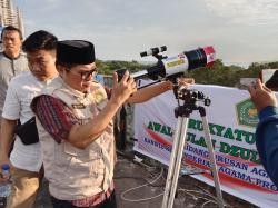 Langit Berawan, Hilal 1 Dzulhijjah Tidak Terlihat di Makassar