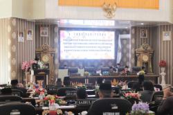 Bupati Adipati Hadiri Rapat Paripurna Rancangan Peraturan Daerah yang Digelar DPRD Way Kanan