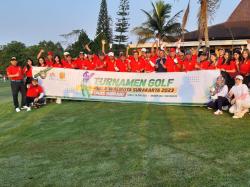 Dan Lanud Adi Soemarmo dan Kapolda Jateng Ramaikan Turnamen Golf Piala Gibran