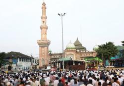 Ada Dua Kali Salat Idul Adha di Alun-alun Banjarnegara