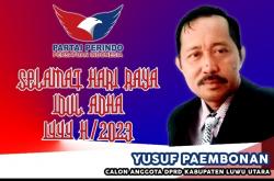 Lanjutkan Cita-Cita Partai Perindo, Incamben Yusuf Paembonan Kembali di  Dapil VI Lutra