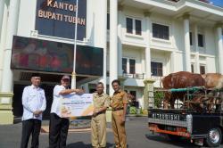 SIG GHoPO Tuban Bagikan Sapi Qurban 39 Ekor Kepada Masyarakat Di Kabupaten Tuban