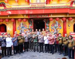 Masjid Jami dan Kelenteng Kwan Tie Miau Pangkalpinang, Situs Budaya yang Direvitalisasi Polda Babel