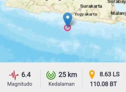 Gempa di Bantul Jateng , Getarannya  Terasa Kuat Hingga Garut