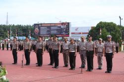 1.242 Personel dan PNS Dijajaran Polda Sumatera Utara Naik Pangkat