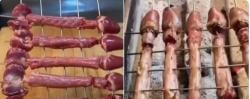 Viral ! Sate Kambing Bentuk Unik, Bikin Otak Netizen Traveling