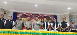 Operasi Antik Maung 2023  Polres Cilegon, 5 Tersangka Ditangkap