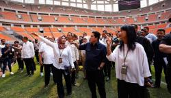 JIS Diajukan Sebagai Venue Piala Dunia U-17, Erick Thohir: Akan Diperbaiki Terlebih Dahulu