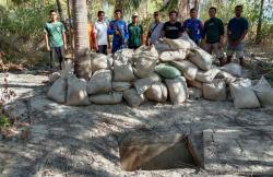 Bunker Tempat Bahan Baku Bom dan 11 Detonator Ditemukan Direktorat Polairud Polda NTT