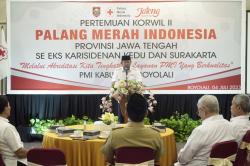 Korwil II PMI Provinsi Jateng  Se - Eks Karisidenan Kedu dan Surakarta Berlangsung di Boyolali