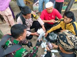 Gercep Babinsa dan Bhabinkamtibmas di Cugenang Tangkap Pemuda Bawa Ribuan Butir Tramadol & Hexymer