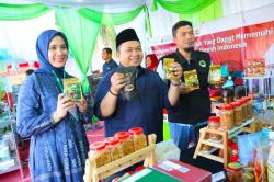 MJ Coffee Mitra Binaan PLN Laris Manis di Pekan Raya Sumatera Utara 