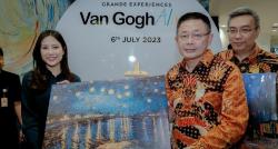 Wamenparekraf Angela Tanoesoedibjo Apresiasi Pameran Van Gogh Alive