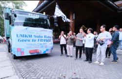 Mas Wali Kota Gibran Rakabuming Lepas Produk UMKM Solo Raya Ekspor ke Perancis, Ini Obsesinya