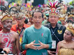 Berpotensi Besar, Presiden Jokowi Harapkan Papua Street Carnival Terus Berlanjut