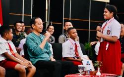 Ditanya Anak SD Kenapa Ibu Kota Tak Dipindah ke Papua, Ini Jawaban Presiden