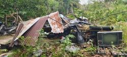 2 Rumah Warga di Bangka Barat Rusak Disapu Puting Beliung