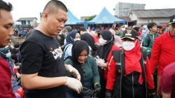 Pemkot Bandar Lampung Bersih Pantai Yang Viral Di Sosmed, Artis Selebgram Lampung juga Ikut Turun