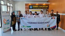 KAI Kucurkan Dana CSR Rp175 Juta Untuk Peningkatan Jalan, Drainase dan TPS di Brebes