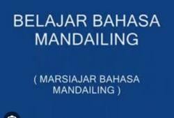 Kumpulan Bahasa Mandailing Yang Wajib Diketahui