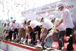 Ketua AREBI Bogor Resmikan Ground Breaking Perdana di Sentul City Bogor