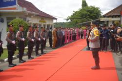 Tinjau Hasil Kegiatan UMKM Produk Lokal Kapolda Lampung Laksanakan Kunker di Polres Lampung Utara