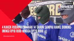 Video 4 Kakek Rudapaksa Anak 14 Tahun sampai Hamil Diiming-imingi Rp10 Ribu hingga Rp20 Ribu