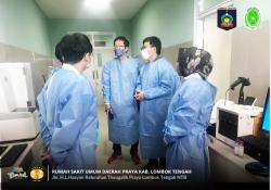 Terus Tingkatkan Pelayanan, Tim Peneliti NIID Jepang Bersama FK Unram Riset di RSUD Praya