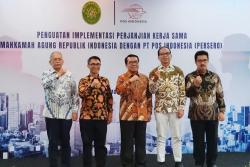 Pos Indonesia dan MA Perkuat Kerja Sama Pengiriman Dokumen Surat Tercatat Peradilan