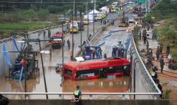 Banjir Korea Selatan Menelan Puluhan Korban Jiwa, 19 Mobil Ikut Terendam